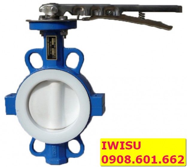 VAN BƯỚM BZE BỌC TEFLON WAFER JIS10K