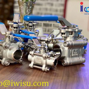 ball valve 2 PC-2 piece ball valve-van bi 2 thân anix-van bi 2 thân inox