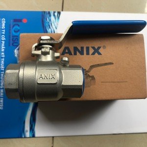 VAN BI INOX 316 NỐI REN 2 THÂN VAN BI INOX 316 NỐI REN 2 THÂN