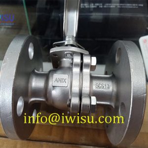 van bi tay gạt nối bích-van bi anix nối bích