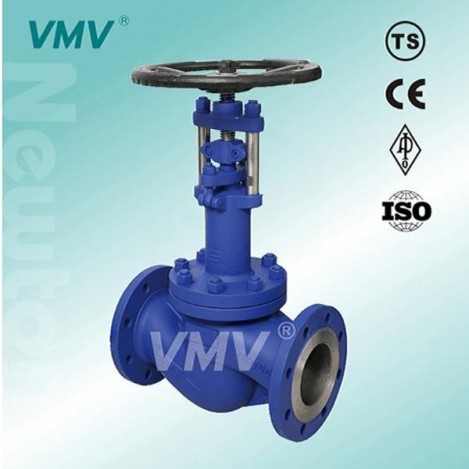 SUPER DIN STANDARD BELLOWS SEALED GLOBE VALVE