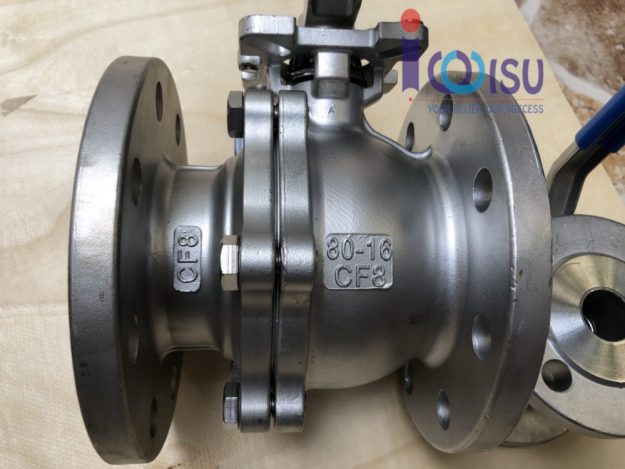 FLANGE BALL VALVE CF8 DIN PN16