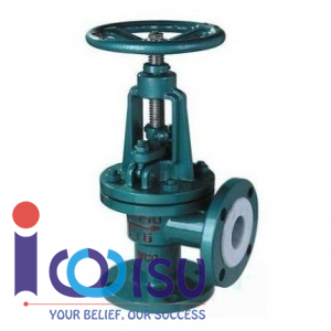 VAN CẦU LÓT PTFE KIỂU GÓC NHỌN