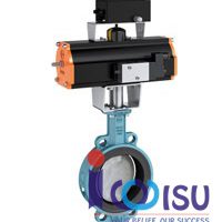 VAN BƯỚM EBRO Z611-C RESILIENT SEATED WAFER HÓA CHẤT