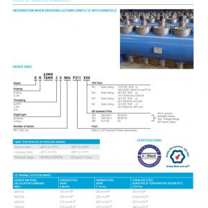 VAN MÀNG ĐIỆN TỪ GOYEN MR SERIES 3 VAN MÀNG ĐIỆN TỪ GOYEN MR SERIES 3