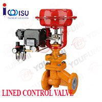 YOUFUMI PNEUMATIC LINED BELLOW CONTROL VALVE