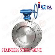 YOUFUMI TRIPLE ECCENTRIC FLANGE BUTTERFLY VALVE