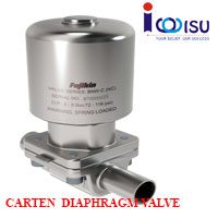 CARTEN BNW SERIES WEIR DIAPHRAGM VALVE