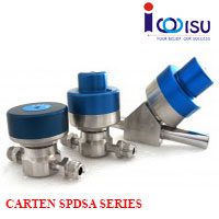 CARTEN PNEUMATICALLY OPERATED DIAPHRAGM VALVE