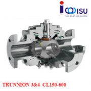 PEKOS 3&4 WAY TRUNNION CL150 - 600