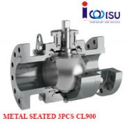 PEKOS VALVE METAL SEATED FULL TRUNNION 3PCS CL900