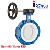 PLASTIC LINED BUTTERFLY VALVE SBP
