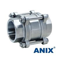 SS316 3 PIECE SPRING CHECK VALVE ANIX