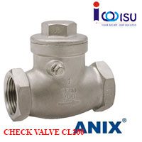 SS316 SWING CHECK VALVE ANIX CL200 THREADED