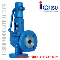 LESER MODULATE ACTION SAFETY VALVE TYPE 431 PN160