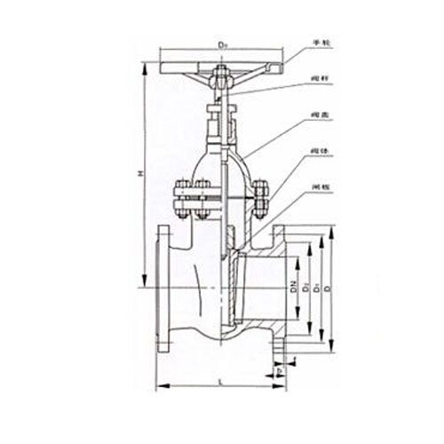 VAN CỔNG GANG TY CHÌM