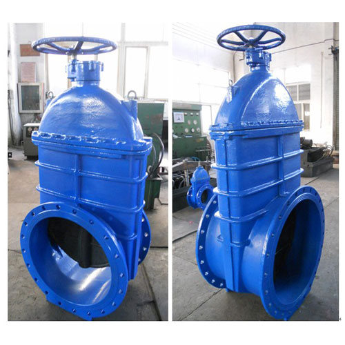 Z45X-10Q DUCTILE IRON GATE VALVE MAIN CONNECTION DIMENSIONS