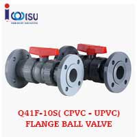 CPVC FLANGE BALL VALVE Q41F