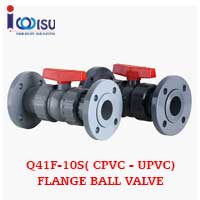 CPVC FLANGE BALL VALVE Q41F-10S