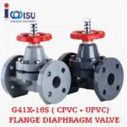 G41X-16S FLANGE DIAPHRAGM VALVE