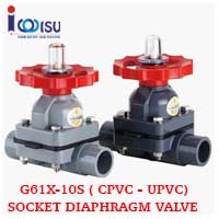 DIAPHRAGM VALVE CPVC G61X-10S  
