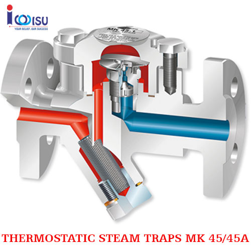 DESCRIPTION THERMOSTATIC STEAM TRAPS MK 45 MK 45A