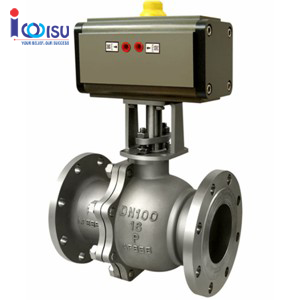 PNEUMATIC METAL SEAT BALL VALVE