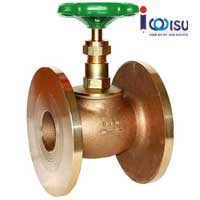 flange globe valve-bronze-rising stem