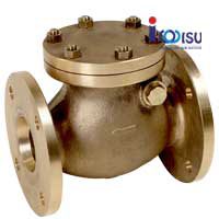 swing check valve flange-bronze-van một chiều lá lật đồng