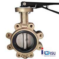 van bướm kiểu lug hợp kim đồng - aluminium bronze lug type butterfly valve