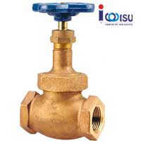 van cầu đồng-ty nỗi-globe valve -rising stem
