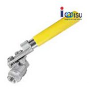 SPRING RETURN DEADMAN HANDLE BALL VALVE