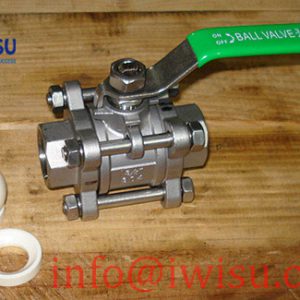 3 PIECE THREADED CERAMIC BALL VALVES – 2 3 PIECE THREADED CERAMIC BALL VALVES - 2