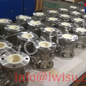 CEBA-CAST BODY FULL LINED CERAMIC BALL VALVE - 2