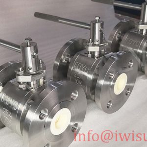 JIS 10K BARE STEM CERAMIC BALL VALVES - 1