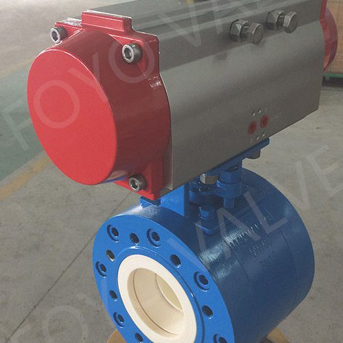 PNEUMATIC CERAMIC BALL VALVE - 1