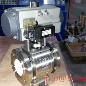 PNEUMATIC CERAMIC BALL VALVE - 2