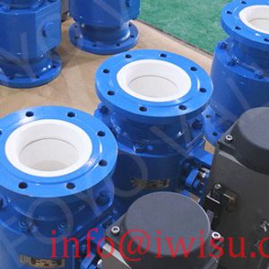PNEUMATIC TRUNNION MOUNTED CERAMIC BALL VALVES – 1 PNEUMATIC TRUNNION MOUNTED CERAMIC BALL VALVES - 1