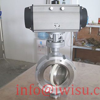 PNEUMATIC WAFER TYPE CERAMIC BUTTERFLY VALVES – 4 PNEUMATIC WAFER TYPE CERAMIC BUTTERFLY VALVES - 4