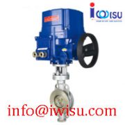 D971H ELECTRIC METAL SEAT BUTTERFLY VALVE