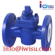 FEP PTFE PFA LINED PLUG VALVE