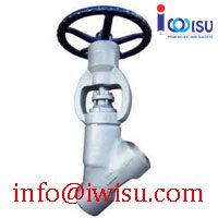 SW BW FORGED STEEL Y TYPE GLOBE VALVE J65Y-250 - J65Y-320