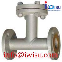 T TYPE STRAINER
